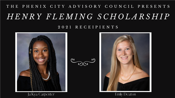 Henry Fleming Scholarship Winners 2019-2020 Henry Fleming Scholarship Winners 2019-2020